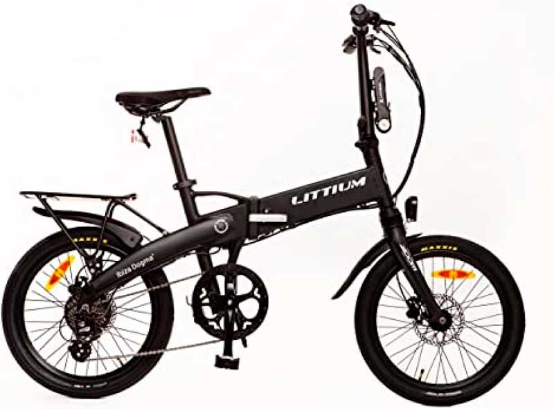 la mejor bici eléctrica plegable littium ibiza dogma